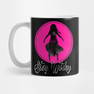 Stay witchy - Trippy pink wiccan design Mug